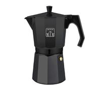 Cecotec Cafetera italiana Cumbia Mokclassic 300 Black, 150ml, De aluminio, Capacidad para 3 tazas de café en color negro, apta en diferentes tipos de cocina y fácil de limpiar, Apta lavavajillas