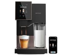 Cecotec Cafetera Superautomática Compacta con Wifi Cremmaet Compactccino Connected Black Rose. 1350W, 19 Bares, Pantalla TFT y APP, Molinillo, Tanque de Leche 400ml y 1L de Agua