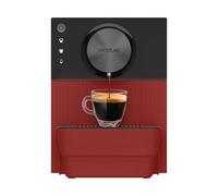 Cecotec Cafetera Superautomática Compacta Cremmaet Cube Red. 1350W, Rendimiento Profesional, Sistema de Prensado, Pre-Infusión, 19Bares, Sistema Thermoblock, 5 Niveles de Molienda, Control Táctil