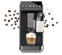 Cecotec Cafetera Superautomática con Depósito de Leche Cremmaet Lungo Latte Art. 2230W, 19 Bares, Unidad Procesado 20g, 7 Bebidas, Pantalla y Control Táctil, Molido Uniforme y Preciso, Depósito 2L