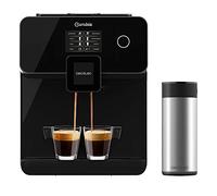 Cecotec Cafetera Superautomática con Molinillo Power Matic-ccino 8000 Touch Serie Nera S. 1400 W, Pantalla Táctil, Sistema All Capuccino y Café personalizable, 19 Bares, Depósito de Leche