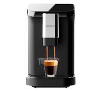 Cecotec Cafetera Superautomática Cremmaet Macchia Black. 1350 W, Thermoblock, Bomba de Presión de 19bars, Sistema Plug&Play, Depósito de Café con Molinillo Integrado, Limpieza Automática