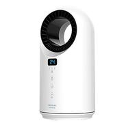 Cecotec Calefactor Bajo Consumo Ready Warm 8200 Bladeless. Potencia 1500 W, Mando a Distancia, Pantalla LED, Control táctil, 3 Modos, Oscilación 60º, Temporizador, Triple Sistema de Seguridad