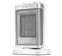 Cecotec Calefactor Baño Cerámico Ready Warm 6100 Ceramic Rotate. Oscilante, 1500 W, Termostato Regulable, 3 Modos, Protección sobrecalentamiento y antivuelco, 25 m2