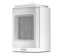 Cecotec Calefactor Cerámico Ready Warm 6150 Ceramic Rotate Style. Oscilante, 1500 W, Termostato Regulable, 3 Modos, Protección sobrecalentamiento y antivuelco, 25m2, Blanco