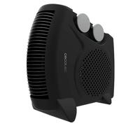 Cecotec Calefactor Eléctrico Bajo Consumo ReadyWarm 2000 Max Dual Black. Termoventilador de 2000W, 3 Modos, Termostato Regulable, Seguridad Sobrecalentamiento, Área de Cobertura 20m2