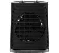 Cecotec Calefactor Eléctrico Bajo Consumo ReadyWarm 2050 Max Force Black. Termoventilador de 2000 W, 3 Modos, Termostato Regulable, Uso Sencillo, Área de Cobertura 20 m2, Negro