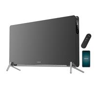 Cecotec Calefactor Eléctrico Convector con Mando y APP ReadyWarm 7200 Design Connected. 1800W, 3 Niveles, LED, Temporizador, Instalación Flexible, Seguridad, Diseño Moderno, Bajo Consumo