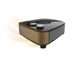 Cecotec Calefactor Eléctrico Termoventilador ReadyWarm 2060 Max Horizon Black. 2000W, 2 Niveles de Potencia, Bajo Consumo, 3 Modos de Funcionamiento, Uso Sencillo, Ligero, Estable y Negro