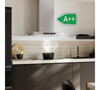 Cecotec campana extractora 60 cm flux tt 608000 glass black clase