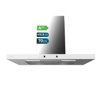 Cecotec campana extractora en forma de t bolero flux tt 704400 inox