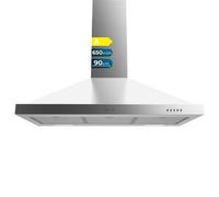 Cecotec Campana pirámide Bolero Flux PM 906500 Inox A