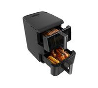 Cecotec - Cecofry DuoLevel 10000 DuoSize Window Doble 10 L Independiente 2000 W Freidora de aire caliente Negro