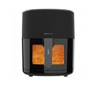 Cecotec Freidora de Aire 6,5 L Cecofry Fantastik Window 6500 Total | Potencia de 1700 W, Pantalla Digital, Ventana de Visualización, Diseño Dietético, Tecnología PerfectCook, 12 Menús