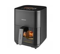 Cecotec Freidora de Aire sin Aceite de 4L con Doble Resistencia, Plancha, Grill, Air Fryer Cecofry&Grill Duoheat 4000. 1900W, Pared Divisoria Móvil, Temperatura Regulable 40-200°C, 10 Menús