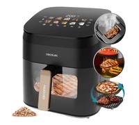 Cecotec Cecofry&Grill Smokin' 6500 Negro - Freidora De Aire 2200W 6.5L