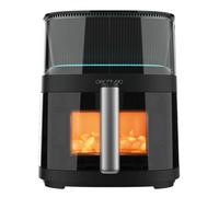Cecotec Freidora de Aire sin Aceite de 5 L Cecofry Neon 5000 Air Fryer. 1500W, Spray de Agua, Ventana, Luz Interior, Tecnología PerfectCook, 10 Menús, Panel de control Táctil, 80º-230ºC