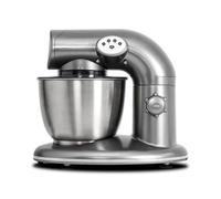 Cecotec Batidora Amasadora Cecomixer Compact. 1000 W, Sistema Avanzado de engranajes y Movimiento planetario, Bol de acero de 5,6l, 6 Funciones, 4 niveles de Velocidad, Tapa transparente