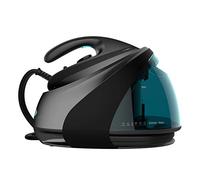 Cecotec Centro de Planchado Total Iron Expert 9000 Turbo-Boost. 3000 W, 15 Bares de Presión, Suela de Cerámica Antideslizante, Golpe Vapor 750 g/min, Caldera Semi Industrial Geiser Boom