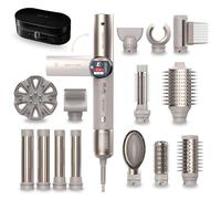 Cecotec Cepillo de Aire Moldeador Multifunción - 14 Cabezales y Mango Flexible AirGlisse 14in1 Flex Champagne. 1400W, 110000RPM, Tecnología Coanda, Motor Brushless, Revestimiento Cerámica y Queratina