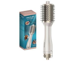 Cecotec Cepillo de Aire Placas Calefactoras Air DryBold. 1200W, Seca, Alisa, Moldea, Da Volumen y Desenreda, Generador de Iones, Temperaturas Controladas, Cabello Húmedo y Seco, 3 Modos, Punta Fría