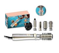 Cecotec Cepillo de Aire Rotativo CeramicCare 5in1 AirBrush Gyro Elite. 1100W, Función Iónica, 5 Cabezales, Función Rotativa Bidireccional, Revestimiento Cerámica, Punta Fría, 3 Modos Temperatura