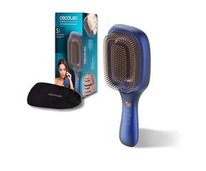 Cecotec Cepillo Reparador Cuero Cabelludo, Restauración del cabello HairCare Revitalize Blue. Modos Massage, OilControl, Revitalize, Vibración, Iones Negativos, MicrocorrientesEMS, Luz LED, Láser LLLT