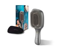 Cecotec Cepillo Reparador Cuero Cabelludo, Restauración Cabello HairCare Revitalize Aluminum. Modos Massage,OilControl,Revitalize,Vibración, Iones Negativos, MicrocorrientesEMS, Luz LED, Láser LLLT
