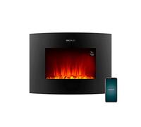 Chimenea eléctrica ReadyWarm 2250 Curved Flames Connected Cecotec