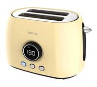 Cecotec ClassicToast 8000 Yellow Double Tostadora 2 Ranuras 800W