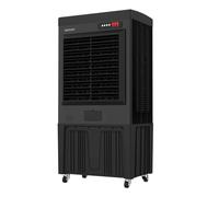 Cecotec Climatizador Evaporativo Industrial AirIndustry 110000. 350W, Depósito de 110 litros, Caudal de 9000 m3/h, 3 Velocidades Ajustables, Oscilación, Ruedas Multidireccionales