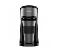 Cecotec Cafetera de Goteo con Termo Portátil Coffee 66 Drop&Go. 700 W, Capacidad 420 ml, Boquilla Antigoteo, Filtro Permanente o de Papel, Función Autoapagado, Depósito con Ventana