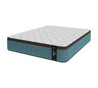 Cecotec Colchón Híbrido Flow 7900 Hybrid 150x190. Multicapa, Núcleo de Muelles Ensacados SpringCore y Viscoelástica ViscoCare+, Altura 30 cm, Firmeza Medio Alta, SeparateMuv & BreathSoft