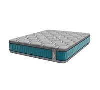 Cecotec Colchón Híbrido Flow 8990 Hybrid 80x200. Multicapa, Núcleo de Muelles Ensacados SpringCore y Viscoelástica ViscoCare+, Altura 32 cm, Firmeza Medio Alta, SeparateMuv & BreathSoft+