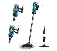 Cecotec Aspiradora Escoba con Cable Conga Popstar 600 Vital. 600W, Tecnología Ciclónica Sin Bolsa, Poder Succión 18kPa, Depósito 500ml Fácil de Extraer, Cabezal 360º, Radio de Acción 6m, 2 Accesorios