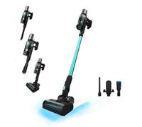 Cecotec Aspiradora Escoba sin Cable Conga Rockstar 2500 Thunder Powerhead. 400W, 120AW, Autonomía 65mins en Modo Eco, Cepillo Antienredos, Tubo Rígido, Accesorio 2 en 1 Muebles y Accesorio Esquinas