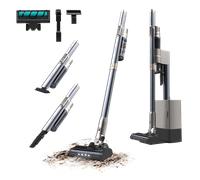 Cecotec Conga Scoba 2100 Station - Aspirador escoba sin cables 210 W con base de autovaciado