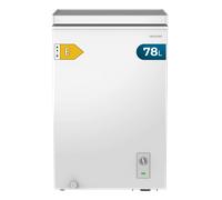 Cecotec congelador arcón bolero coolmarket chest 78 white e. 78 litro