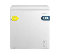 Cecotec congelador horizontal 198l bolero coolmarket chest 198m white