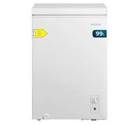 Cecotec congelador horizontal 99l bolero coolmarket chest 99m white d.