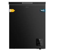 Cecotec Congelador Horizontal De 142 L Bolero Coolmarket Chest 142 Black E. Acabado En Negro, Compresor Inverter Plus, Altura De 83,5 cm Y Modo Fast Freezing
