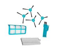 Cecotec Consumibles para Congas Serie 950. Pack de Consumibles que incluye 4 Cepillos laterales y Filtros compatibles con Robot aspirador Conga Serie 950