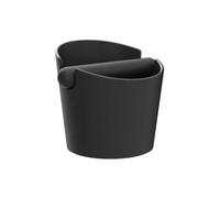Cecotec Contenedor de Posos de Café de 0,55L Baristeo Throw&Away Mini. Compacto, Dimensiones: 12,2x10x12,7cm, Diseño Ergonómico, Material ABS, Barra de Golpeo Metálica con Goma, Base Antideslizante