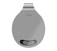 Cecotec Báscula de cocina Digital Cook Control 10400 Smart Healthy EasyHang. Acero Inoxidable, Capacidad máxima 8 kg, Precisión 1 g, Asa para colgar, Pantalla LCD, Diseño Extraplano