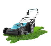 Cortacésped con Cable Cecotec Terrenator 460 Flex Z Auto. 2000W, Ancho de corte 46cm, Propulsión automática, Sistema de cambio de altura Z-Tech, 4 en 1 con Mulching, Ruedas traseras XL, Tecnología