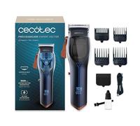 Cecotec Cortapelos con Motor Vector Magnético PrecisionCare Expert Vector. 9200rpm, 4 Peines, Cuchilla DLC de Acero Inoxidable y Cerámica, Pantalla, Autonomía 90mins, Cargador Tipo C