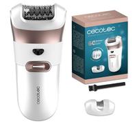 Cecotec Depiladora Eléctrica de Arranque con Accesorio Zonas Sensibles SkinCare Depil-Action 6000. 60 Láminas, Luz LED, Autonomía 60 minutos, Clasificación IPX5, Diseño Ergonómico, Indicador LED