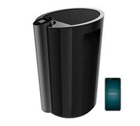 Cecotec Deshumidificador con Temporizador BigDry 9000 Professional Black Connected. 320 W, Deshumidifica 20L/día, Depósito extraíble de 4,5 litros, Control por wifi, Pantalla LED, Cobertura 90 m2