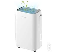 Cecotec Deshumidificador con Temporizador y Control Wifi BigDry 10000 Expert Connected. 580W, Depósito Extraíble de 6L, Deshumidificación de 30L/día, Selección de Humedad, Secado de Ropa