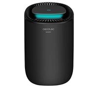 Cecotec Deshumidificador Eléctrico Silencioso BigDry 2000 Light Black. 23W, Bajo Consumo, 300 ml/día, Depósito extraíble de 0,6 litros, Cobertura hasta 20m2, Negro